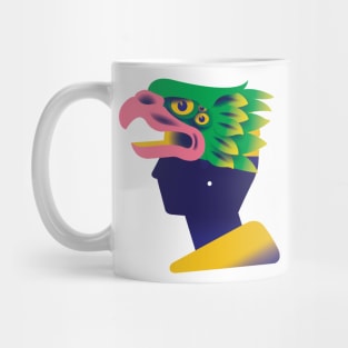 Spirit animal lid Mug